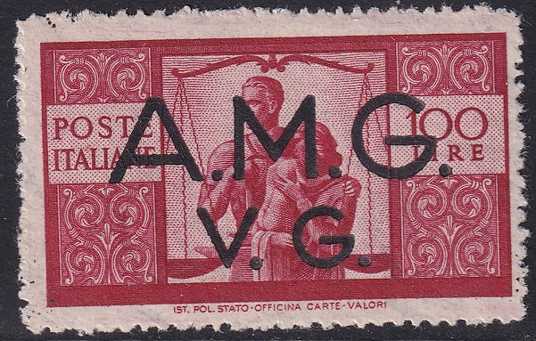 Italy Venezia Giulia 1945 Sc 1LN13 MLH* some disturbed gum