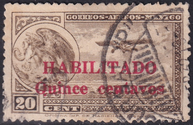 Mexico 1931 Sc C38 air post used