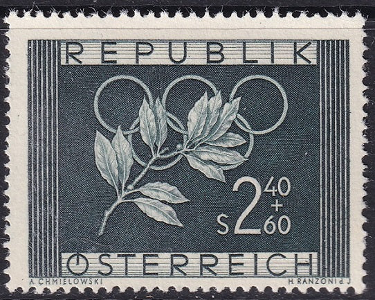 Austria 1952 Sc B277 MLH*