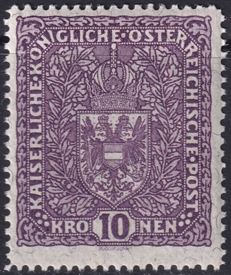 Austria 1919 Sc 175a MNH** granite paper type I