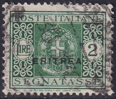 Eritrea 1934 Sc J24 postage due used