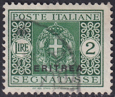 Eritrea 1934 Sc J24 postage due used