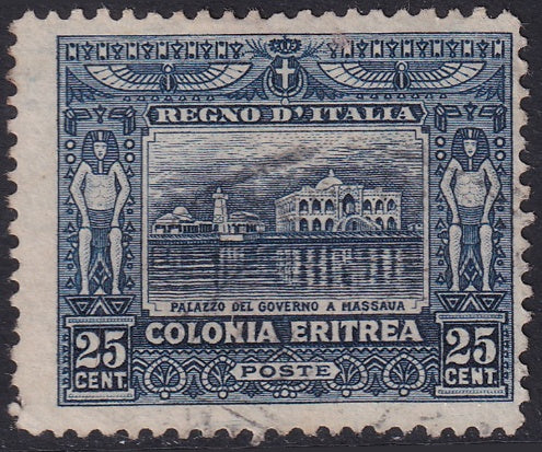 Eritrea 1910 Sc 48 used perf 13.5 light cancel