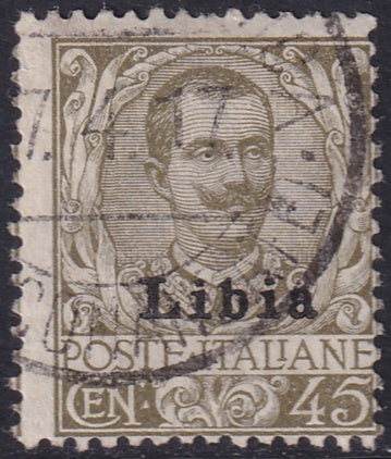 Libya 1917 Sc 10 used