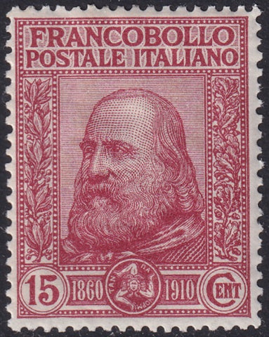 Italy 1910 Sc 116 MH* some gum crazing