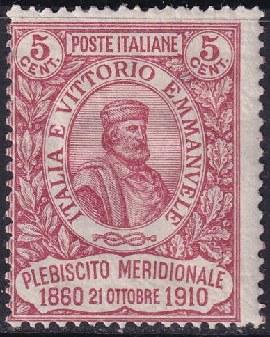 Italy 1910 Sc 117 MH* thin some gum crazing