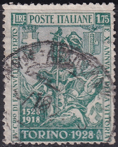 Italy 1928 Sc 207 used