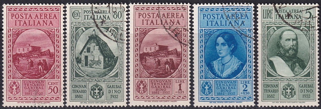 Italy 1935 Sc C35-9 air post set used