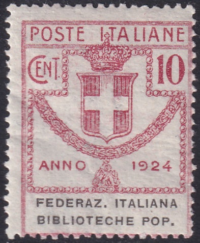 Italy 1924 Sa 34 parastatali MH* some gum crazing