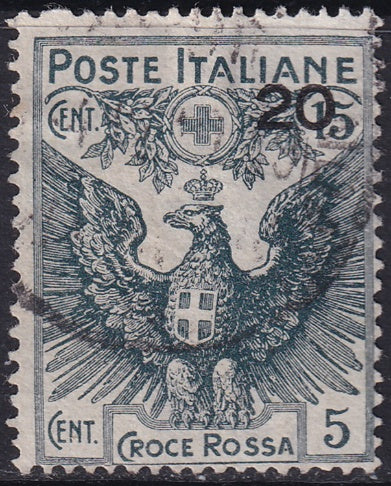 Italy 1916 Sc B4 used