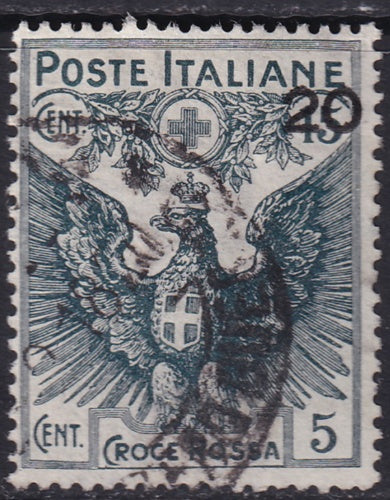 Italy 1916 Sc B4 used