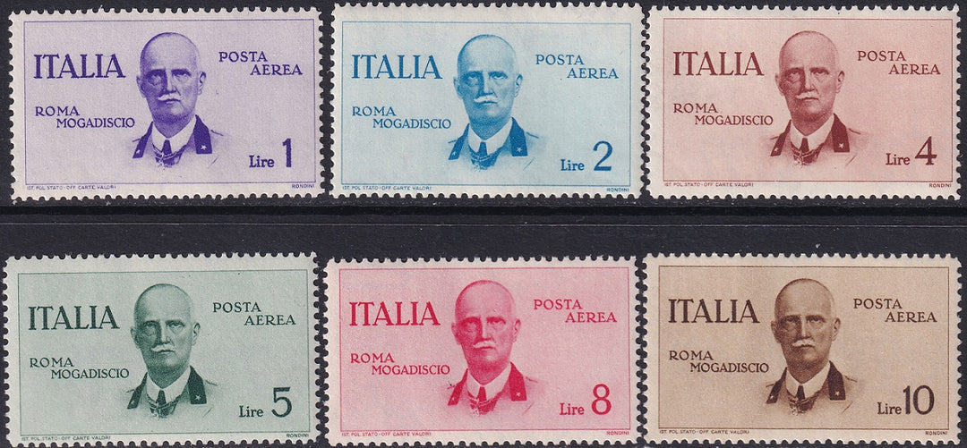 Italy 1934 Sc C73-8 air post set MNH**