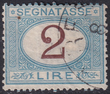 Italy 1870 Sc J15 postage due used