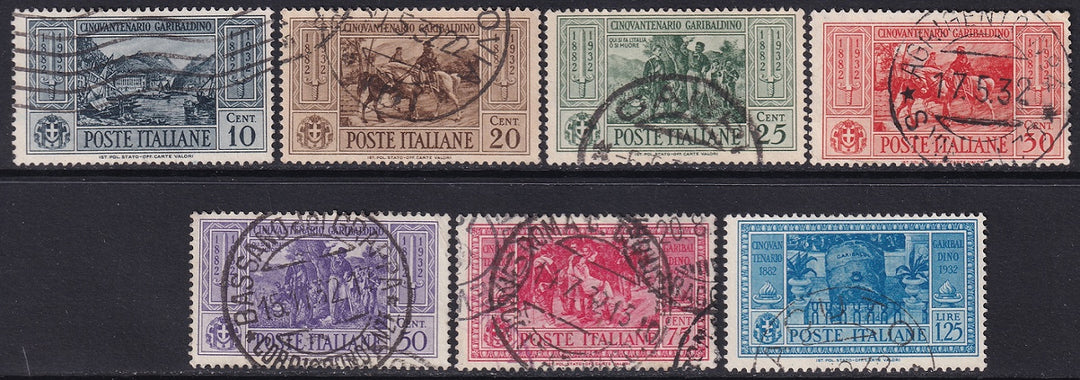 Italy 1932 Sc 280-6 partial set used