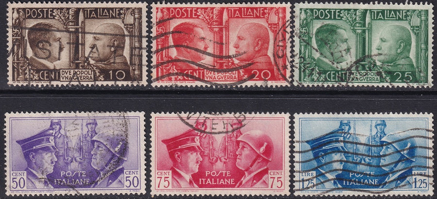 Italy 1941 Sc 413-8 set used