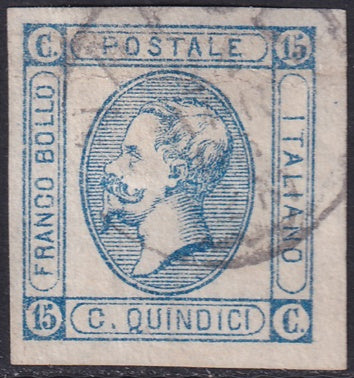 Italy 1863 Sc 23a used type I