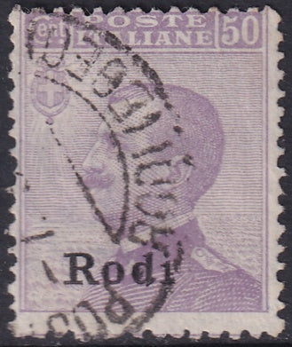 Italy Aegean Rhodes 1912 Sc 9 used