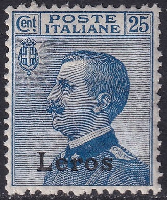 Italy Aegean Lero 1912 Sc 6 MH* some gum crazing