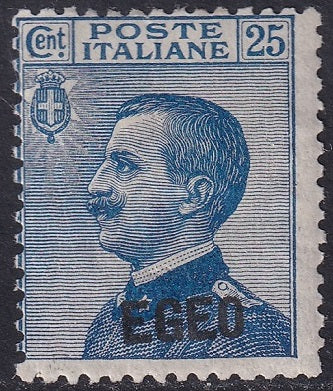 Italy Aegean 1912 Sc 1 MH* some gum crazing