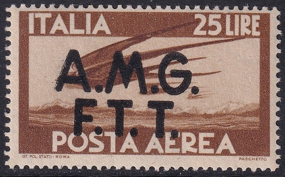 Trieste Zone A 1947 Sc C5 air post MLH*