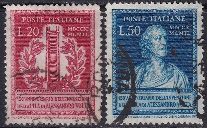 Italy 1949 Sc 526-7 set used