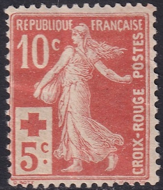 France 1914 Sc B2 MH* heavy hinge