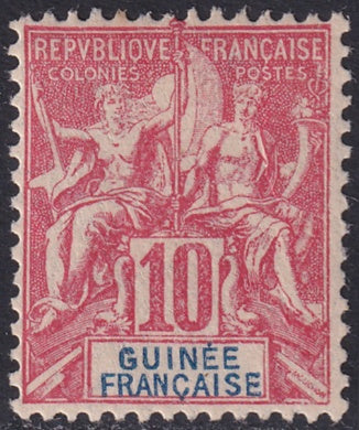 French Guinea 1900 Sc 6 MLH*