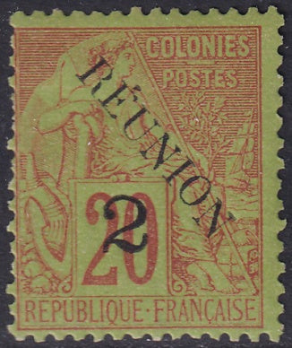 Reunion 1891 Sc 33 MLH* type III