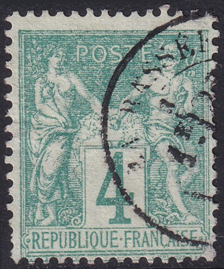 France 1876 Sc 66 used La Bassée cancel type I