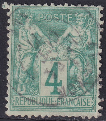 France 1876 Sc 66 used Avignon cancel type I