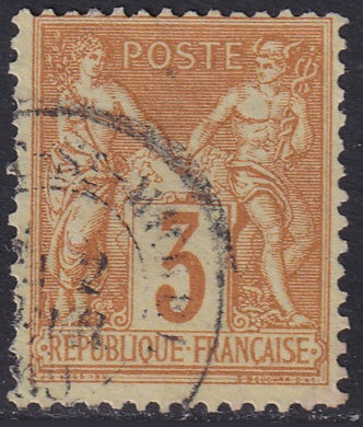 France 1878 Sc 89 used type II