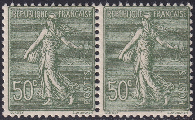 France 1926 Sc 145 pair MLH*