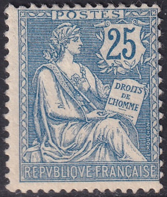 France 1900 Sc 119 MH* small thin