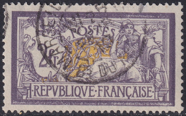 France 1900 Sc 126 used Marseiller cancel