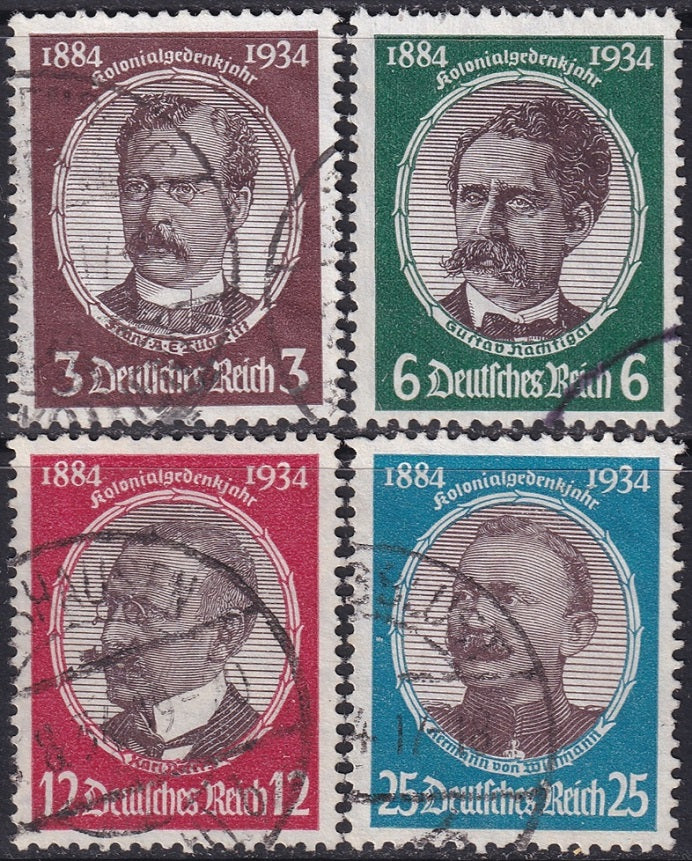 Germany 1934 Sc 432-5 set used