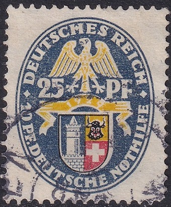 Germany 1929 Sc B31 used