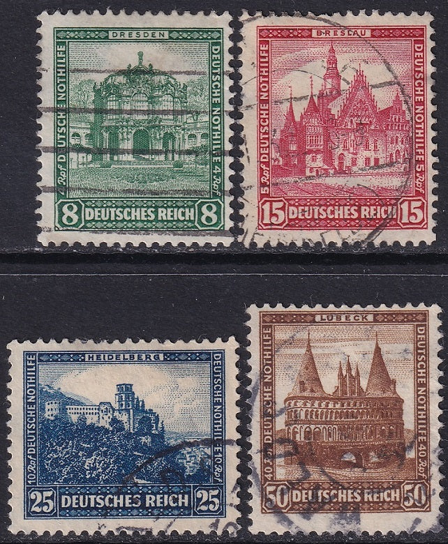 Germany 1931 Sc B38-41 set used