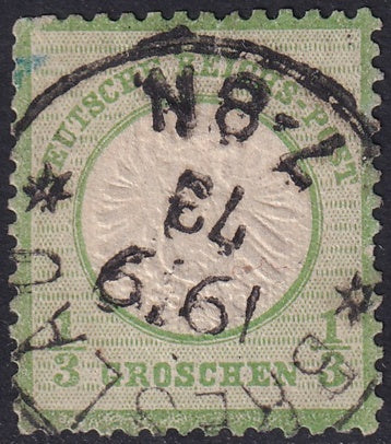 Germany 1872 Sc 15 used Breslau cancel