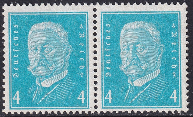 Germany 1931 Sc 367 pair MNH**