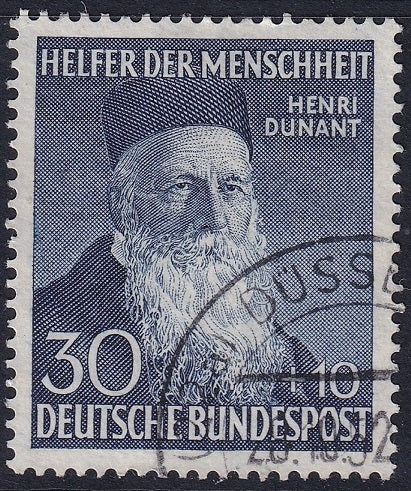 Germany 1952 Sc B330 used Dusseldorf cancel