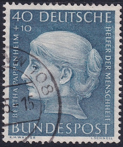 Germany 1954 Sc B341 used