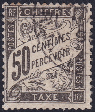 France 1892 Sc J21 postage due used