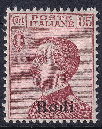 Italy Aegean Rhodes 1922 Sc 10 MH* minor gum crazing