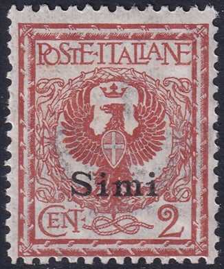 Italy Aegean Simi 1912 Sc 1 MH* some gum crazing