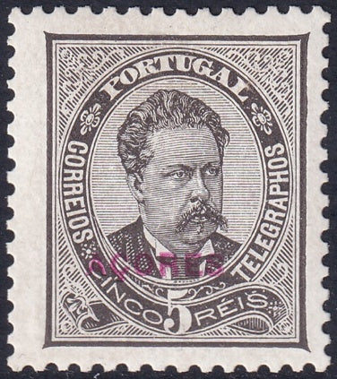 Azores 1884 Sc 58a MNH** perf 11.5