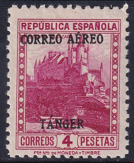 Spanish Tangier 1939 Ed 112 air post MH*