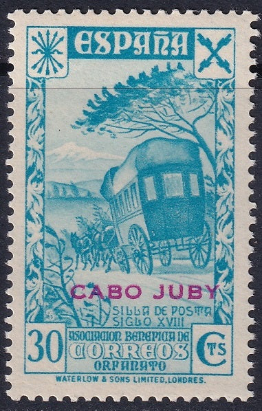 Cape Juby 1938 beneficencia Ed 3 MNH**