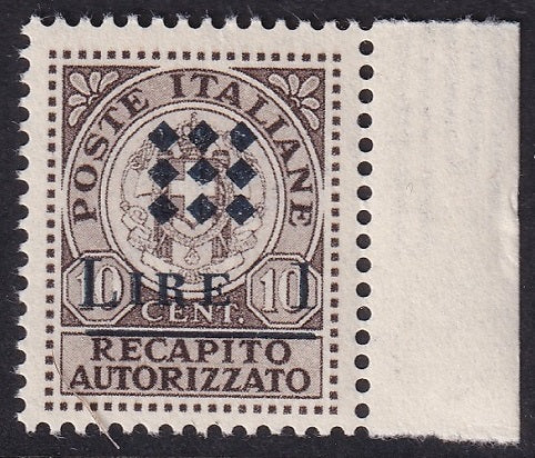 Italy 1945 Sa 1 Guidizzolo local MNH**