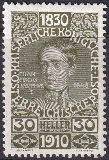 Austria 1910 Sc 137 MNH**