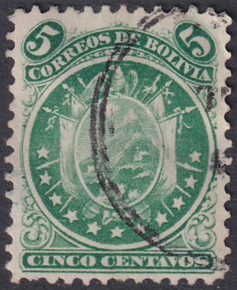 Bolivia 1868 Sc 15 used